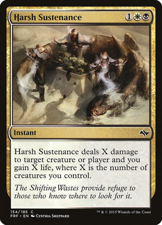 Harsh Sustenance [Fate Reforged] | Good Games Cannington