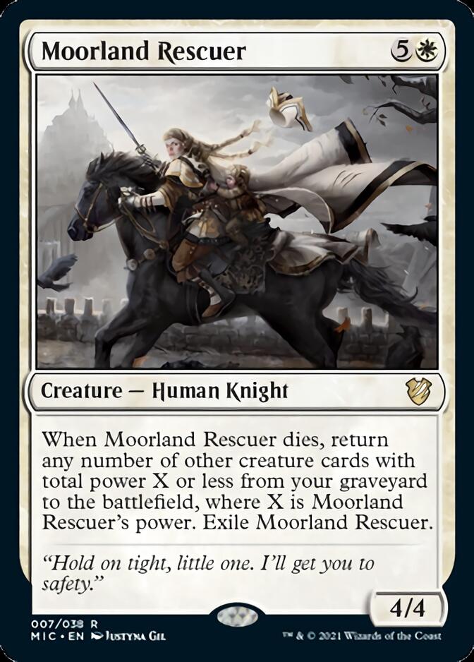 Moorland Rescuer [Innistrad: Midnight Hunt Commander] | Good Games Cannington