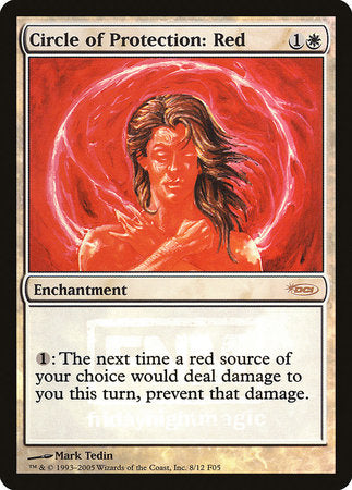 Circle of Protection: Red [Friday Night Magic 2005] | Good Games Cannington