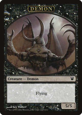 Demon Token [Innistrad Tokens] | Good Games Cannington