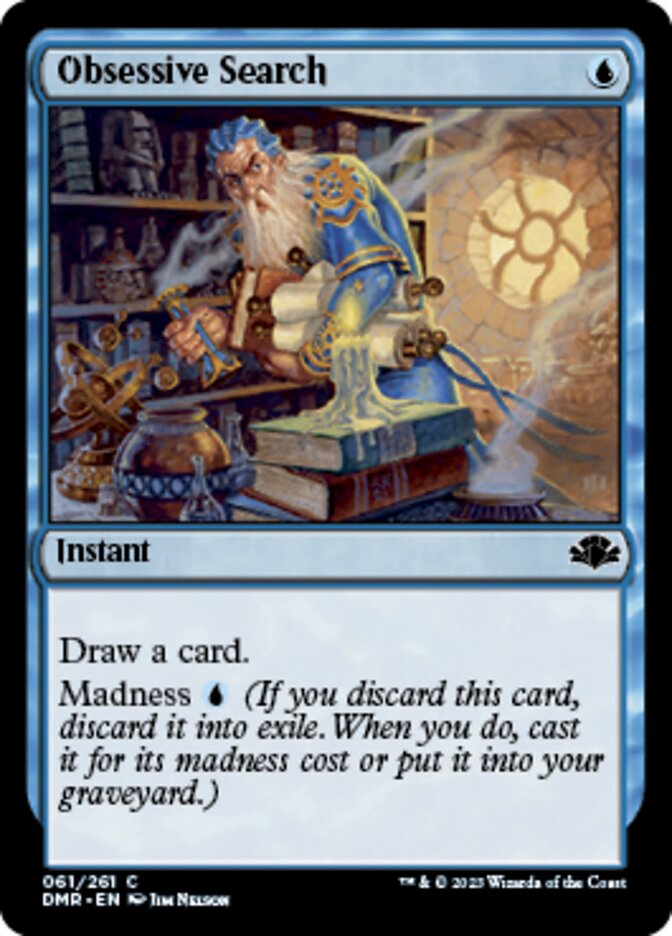 Obsessive Search [Dominaria Remastered] | Good Games Cannington