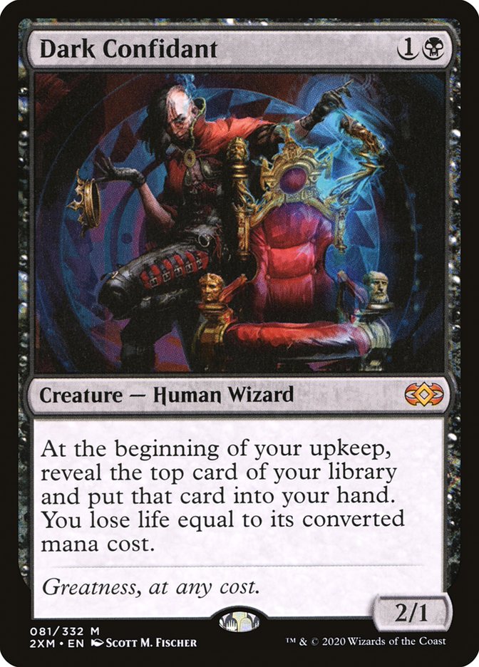 Dark Confidant [Double Masters] | Good Games Cannington