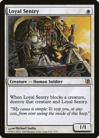 Loyal Sentry [Duel Decks: Elspeth vs. Tezzeret] | Good Games Cannington
