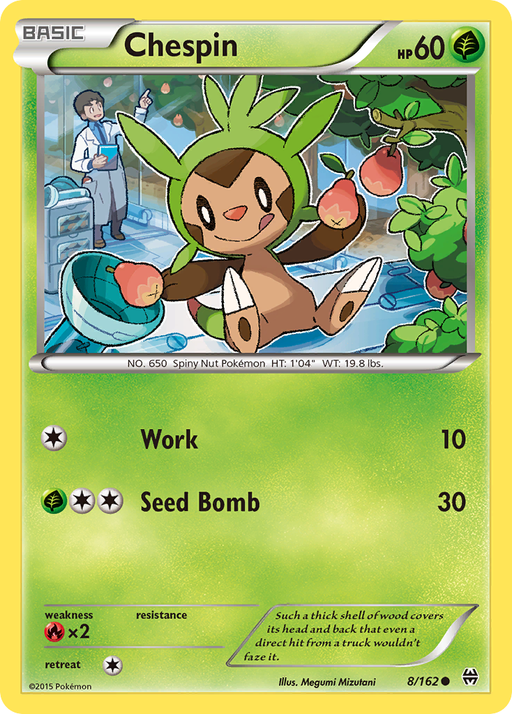 Chespin (8/162) [XY: BREAKthrough] | Good Games Cannington