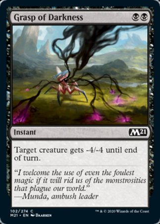 Grasp of Darkness [Core Set 2021] | Good Games Cannington