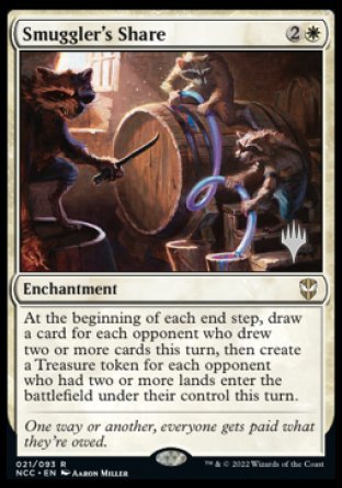 Smuggler's Share (Promo Pack) [Streets of New Capenna Commander Promos] | Good Games Cannington