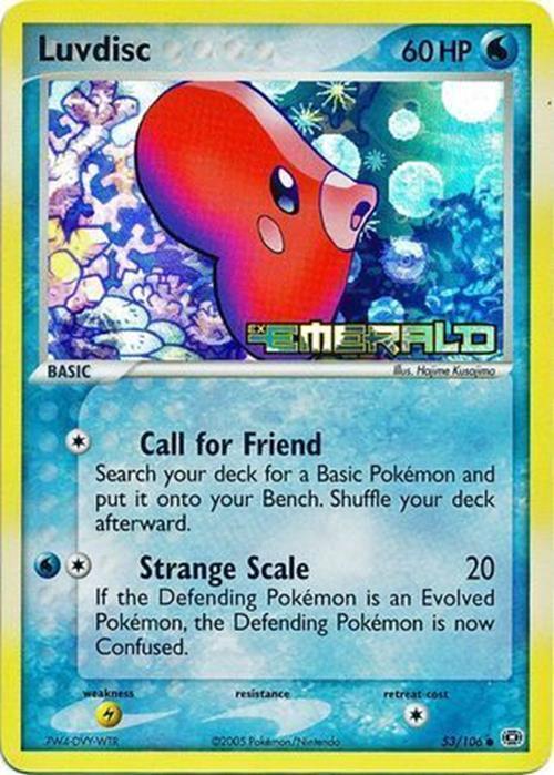 Luvdisc (53/106) (Stamped) [EX: Emerald] | Good Games Cannington