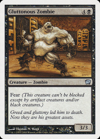 Gluttonous Zombie [Ninth Edition] | Good Games Cannington