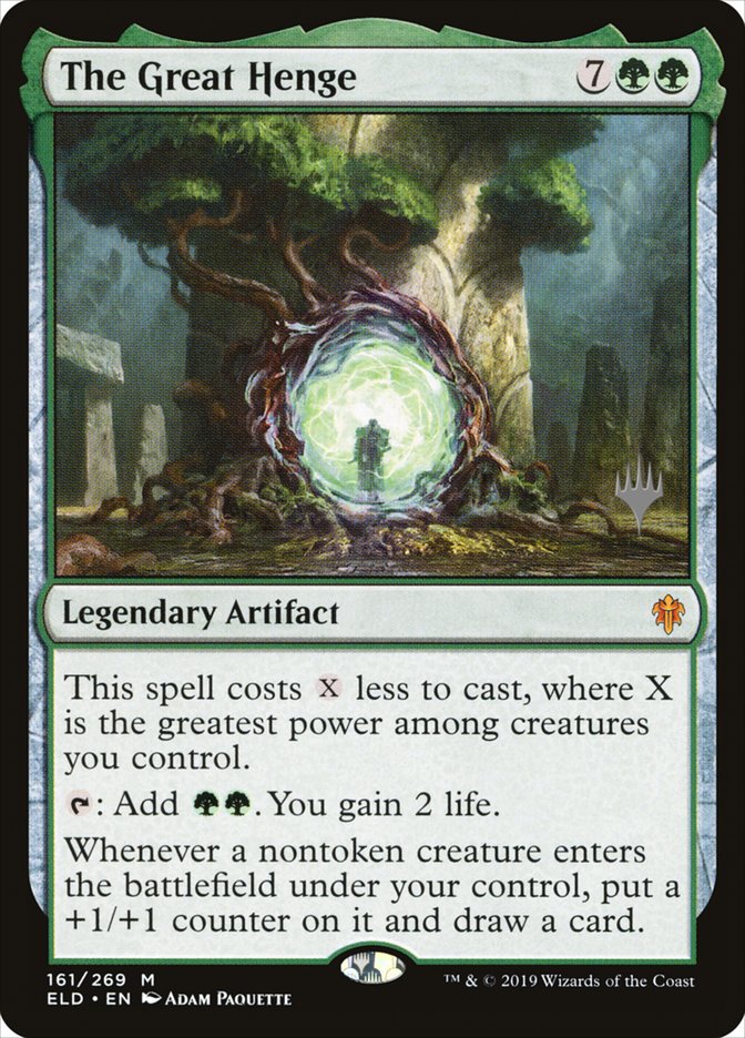 The Great Henge (Promo Pack) [Throne of Eldraine Promos] | Good Games Cannington