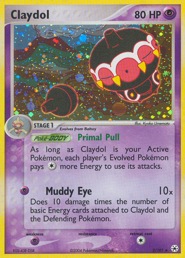 Claydol (2/101) [EX: Hidden Legends] | Good Games Cannington
