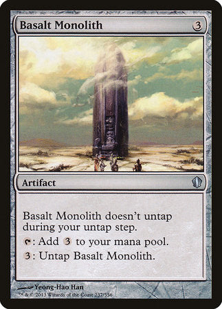 Basalt Monolith [Commander 2013] | Good Games Cannington