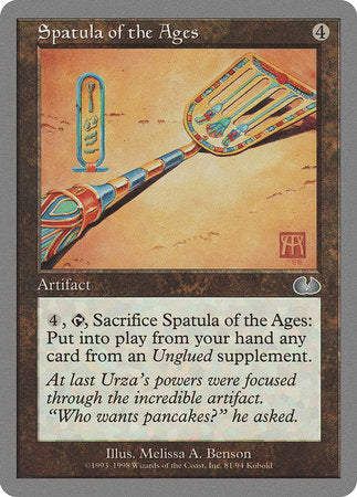 Spatula of the Ages [Unglued] | Good Games Cannington