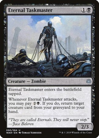 Eternal Taskmaster [War of the Spark] | Good Games Cannington
