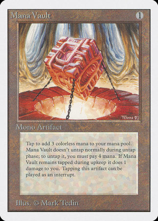 Mana Vault [Unlimited Edition] | Good Games Cannington
