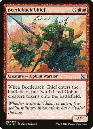 Beetleback Chief [Eternal Masters] | Good Games Cannington