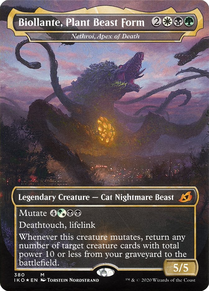Nethroi, Apex of Death - Biollante, Plant Beast Form (Godzilla Series) [Ikoria: Lair of Behemoths] | Good Games Cannington