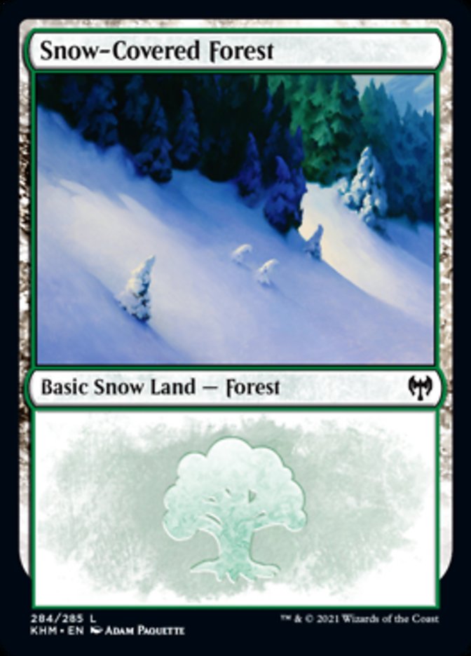 Snow-Covered Forest (284) [Kaldheim] | Good Games Cannington