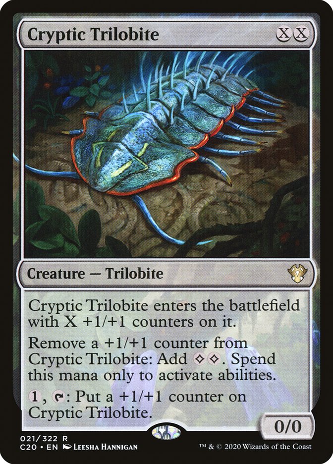 Cryptic Trilobite [Commander 2020] | Good Games Cannington