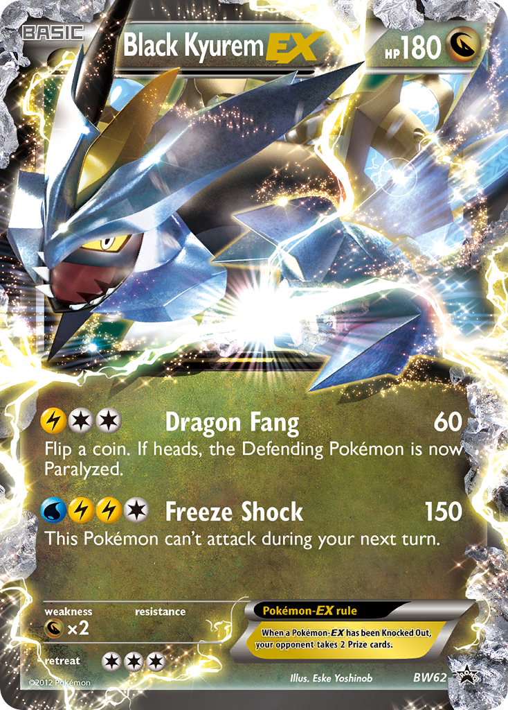 Black Kyurem EX (BW62) [Black & White: Black Star Promos] | Good Games Cannington