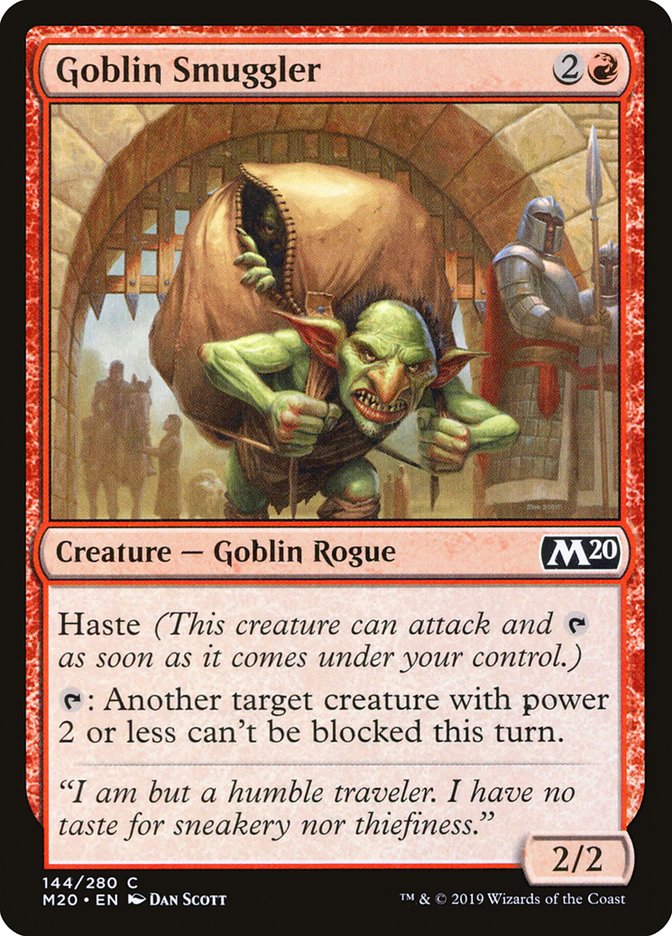 Goblin Smuggler [Core Set 2020] | Good Games Cannington