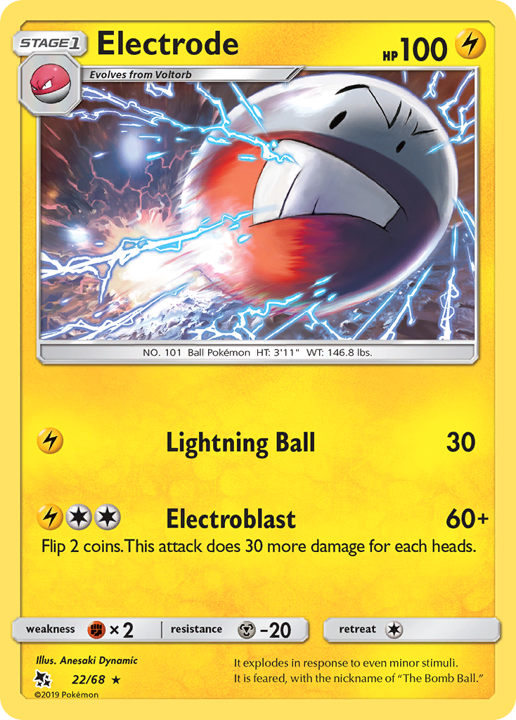 Electrode (22/68) [Sun & Moon: Hidden Fates] | Good Games Cannington