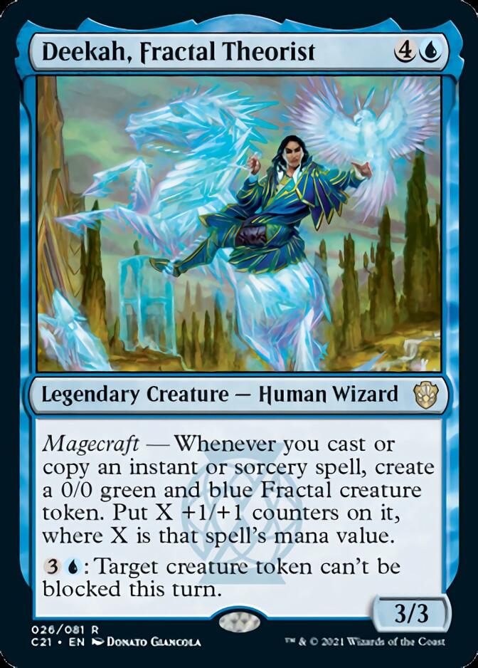 Deekah, Fractal Theorist [Commander 2021] | Good Games Cannington