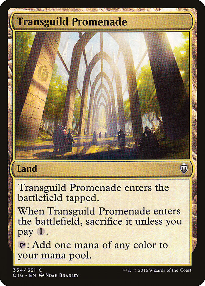 Transguild Promenade [Commander 2016] | Good Games Cannington