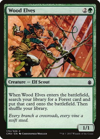 Wood Elves [Commander Anthology] | Good Games Cannington