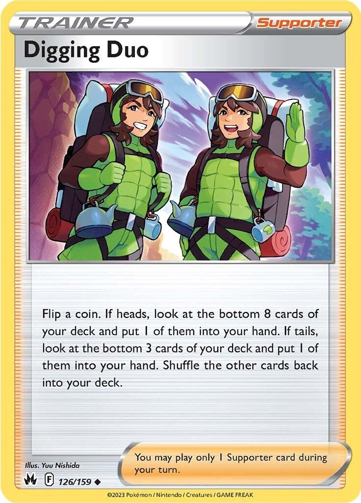 Digging Duo (126/159) [Sword & Shield: Crown Zenith] | Good Games Cannington