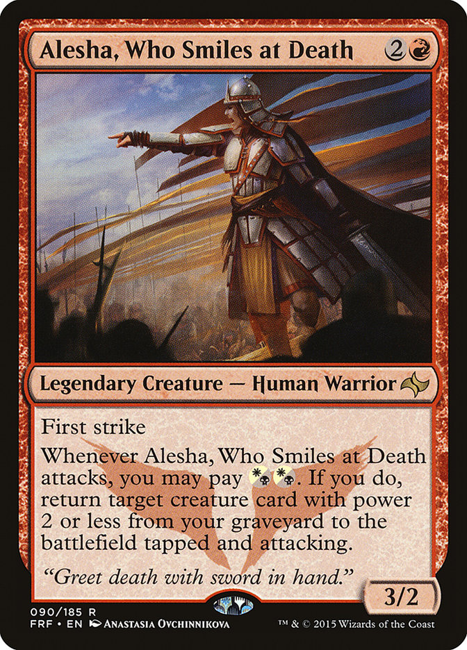 Alesha, Who Smiles at Death [Fate Reforged] | Good Games Cannington