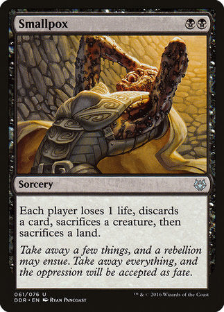 Smallpox [Duel Decks: Nissa vs. Ob Nixilis] | Good Games Cannington