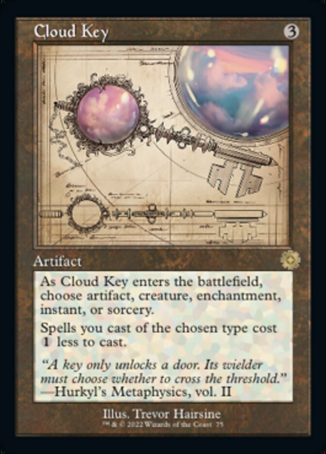 Cloud Key (Retro Schematic) [The Brothers' War Retro Artifacts] | Good Games Cannington