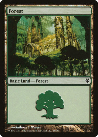 Forest (89) [Duel Decks: Izzet vs. Golgari] | Good Games Cannington