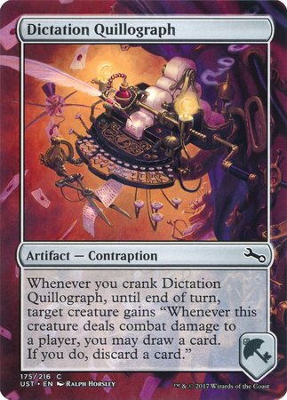 Dictation Quillograph [Unstable] | Good Games Cannington