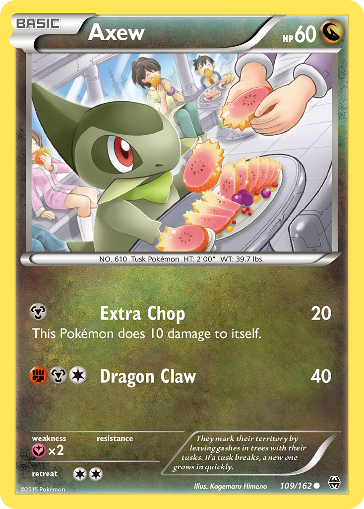 Axew (109/162) [XY: BREAKthrough] | Good Games Cannington