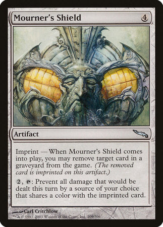 Mourner's Shield [Mirrodin] | Good Games Cannington