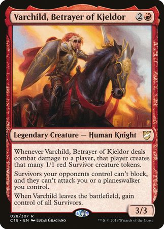 Varchild, Betrayer of Kjeldor [Commander 2018] | Good Games Cannington