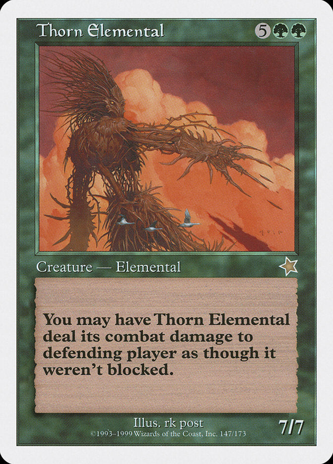 Thorn Elemental [Starter 1999] | Good Games Cannington