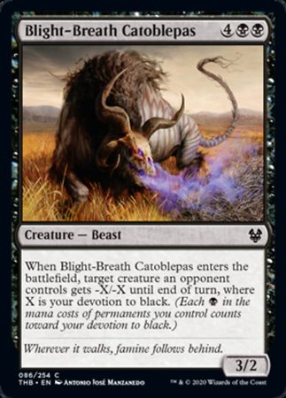 Blight-Breath Catoblepas [Theros Beyond Death] | Good Games Cannington