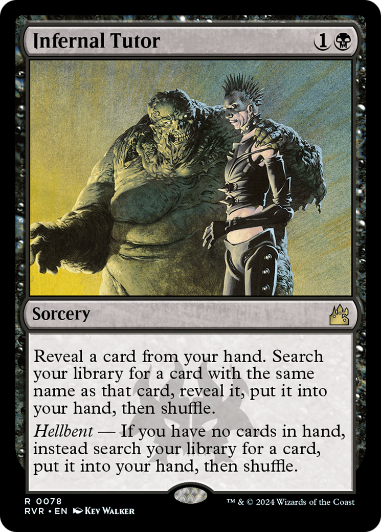 Infernal Tutor [Ravnica Remastered] | Good Games Cannington