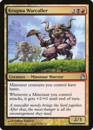 Kragma Warcaller [Theros] | Good Games Cannington