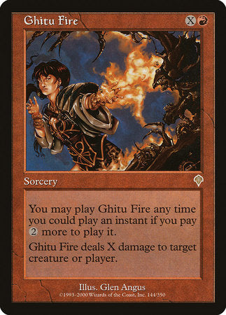 Ghitu Fire [Invasion] | Good Games Cannington