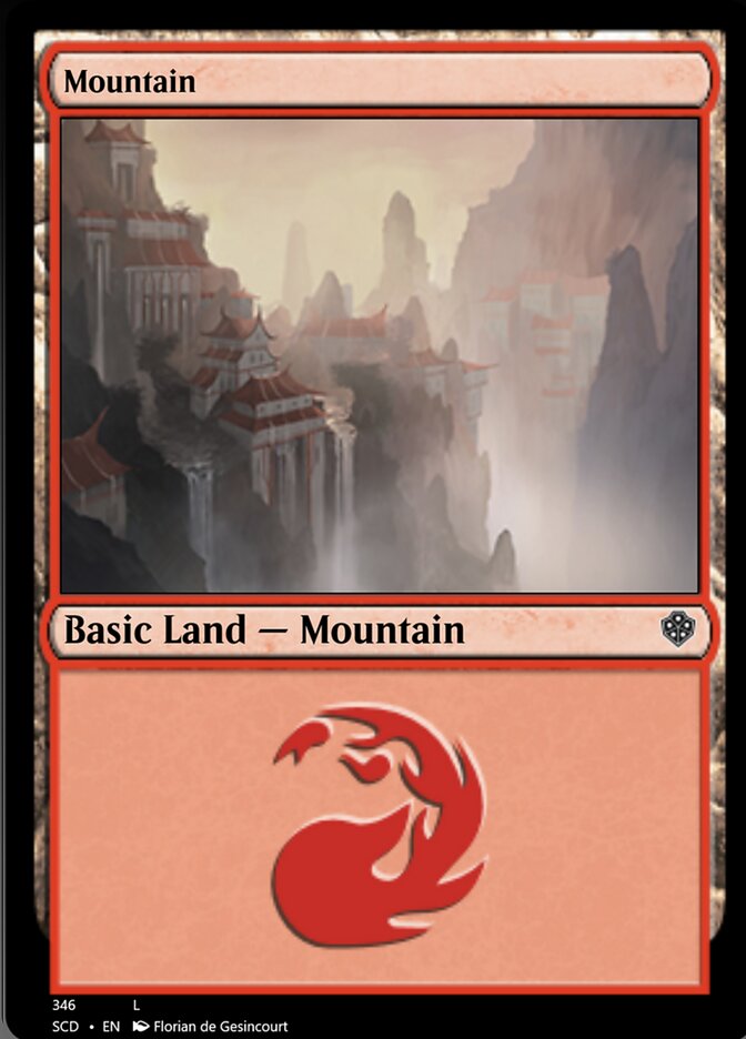 Mountain (346) [Starter Commander Decks] | Good Games Cannington