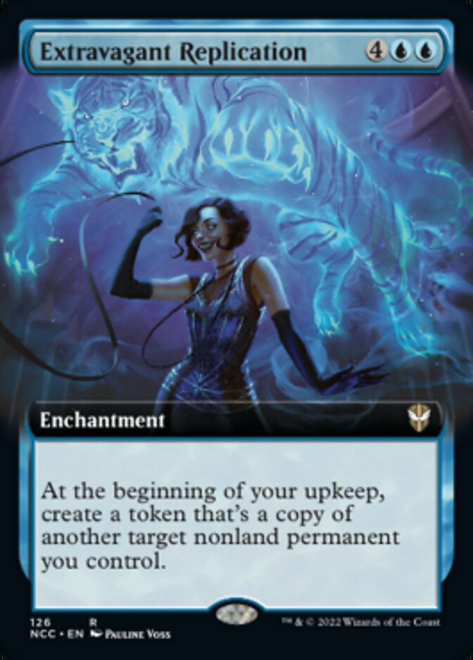 Extravagant Replication (Extended Art) [Streets of New Capenna Commander] | Good Games Cannington