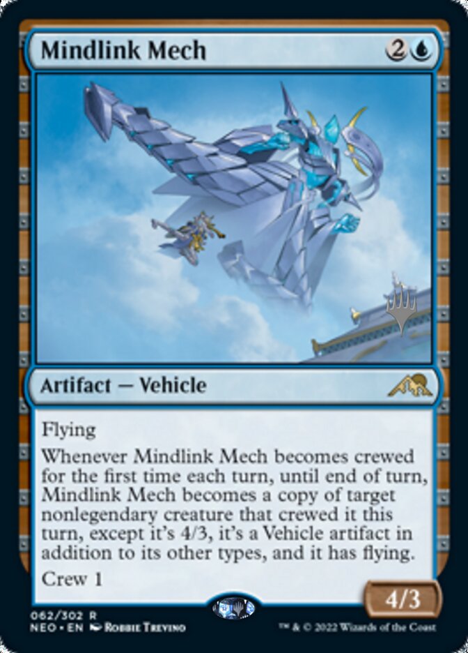 Mindlink Mech (Promo Pack) [Kamigawa: Neon Dynasty Promos] | Good Games Cannington