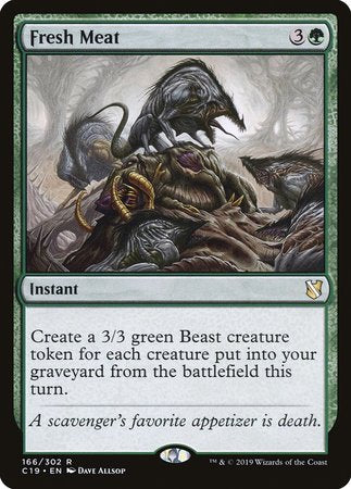 Fresh Meat [Commander 2019] | Good Games Cannington