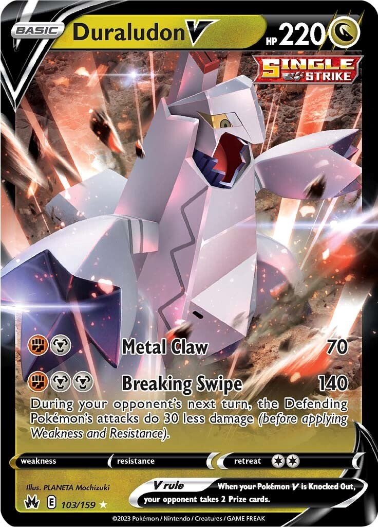 Duraludon V (103/159) [Sword & Shield: Crown Zenith] | Good Games Cannington