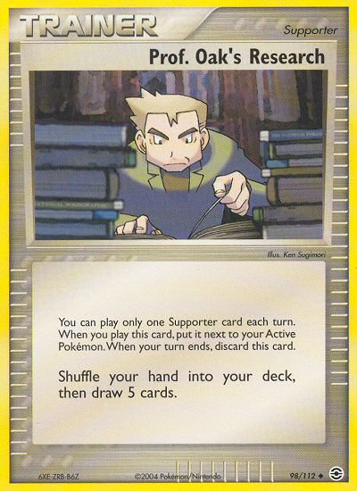 Prof. Oak's Research (98/112) [EX: FireRed & LeafGreen] | Good Games Cannington