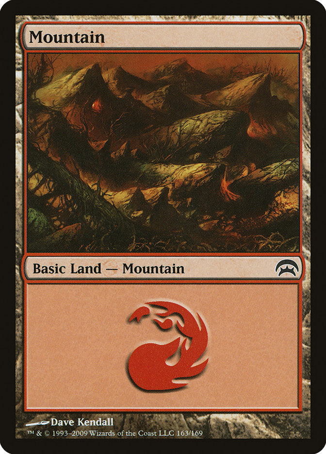 Mountain (163) [Planechase] | Good Games Cannington