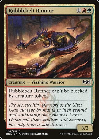 Rubblebelt Runner [Ravnica Allegiance] | Good Games Cannington